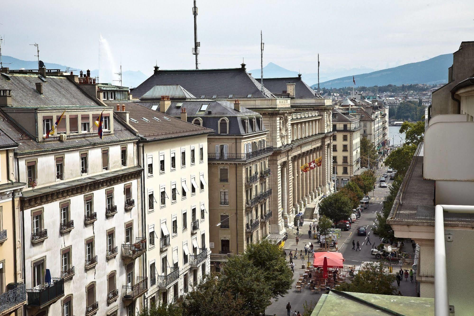 Hotel Suisse Geneve Exteriör bild