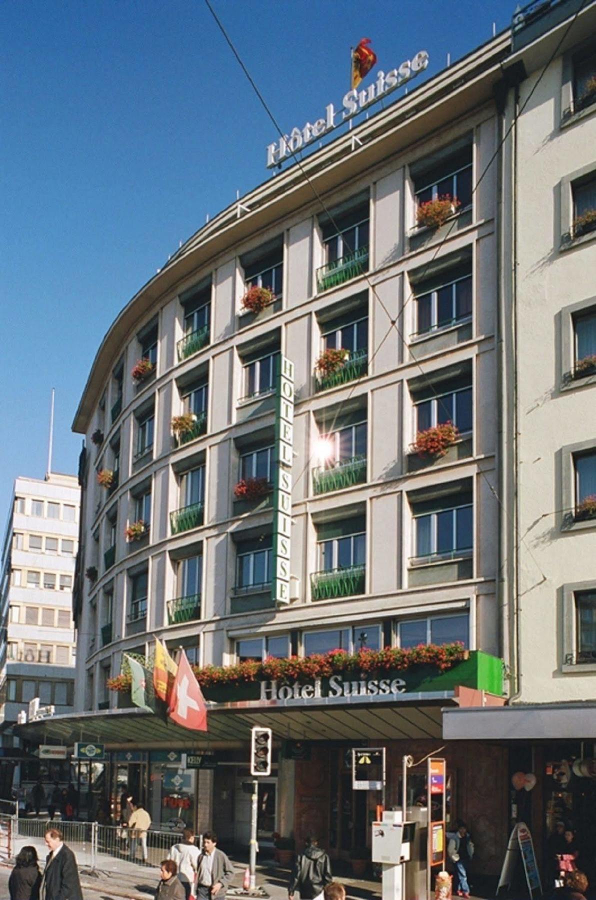 Hotel Suisse Geneve Exteriör bild